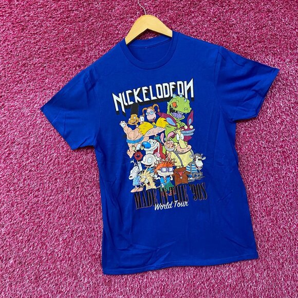 Nickelodeon Made In The 90's World Tour T-Shirt Small - Picture 3 of 4
